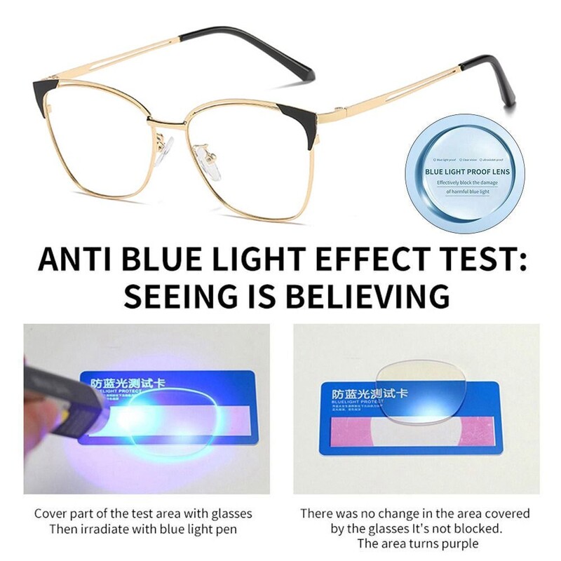 Retro sieviešu briļļu ietvars Pretzilās gaismas brilles Datoru aizsargbrilles Acu aizsardzība Sieviešu brilles Īpaši vieglas optiskās brilles