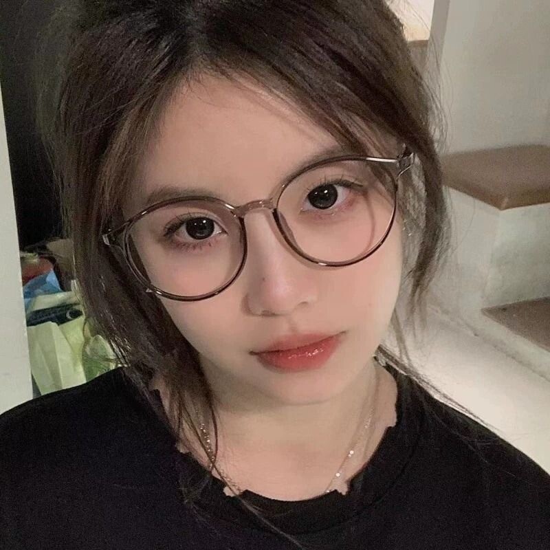 Retro Anti Blue Light Γυαλιά Γυναικεία Ανδρικά Στρογγυλά Γυαλιά Υπολογιστή ανάγνωσης Vintage Oversized οπτικά γυαλιά οράσεως