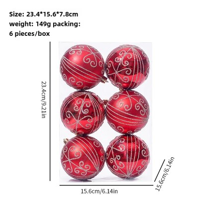 Tarpvalstybiniai kalėdiniai papuošimai 8 cm spalvingas galvanizuotas kalėdinis rutulys Kalėdų eglutės kabantys papuošalai lango dekoravimas