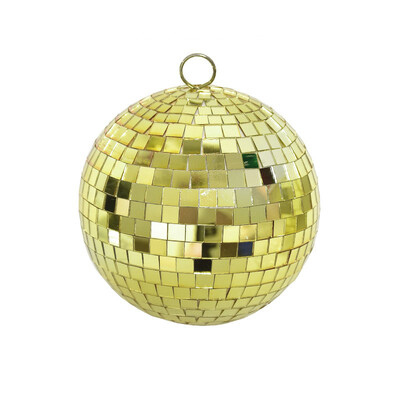 Sudraba/zelta/sarkana stikla spoguļa disko bumba dekoratīvā Ziemassvētku eglītes rotājuma ballīte Kāzu tortes dekors Kluba skatuves apgaismojuma efekts