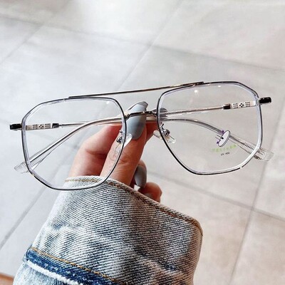 Anti-Blue Light Brilles Sievietēm Vīriešu Lielizmēra Optiskais Rāmis Acu aizsardzība Īpaši Vieglas Brilles Biroja Datorbrilles