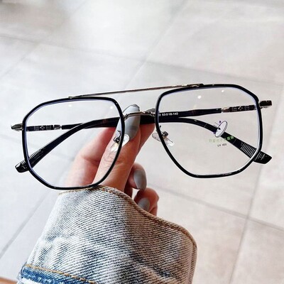 Anti-Blue Light Brilles Sievietēm Vīriešu Lielizmēra Optiskais Rāmis Acu aizsardzība Īpaši Vieglas Brilles Biroja Datorbrilles