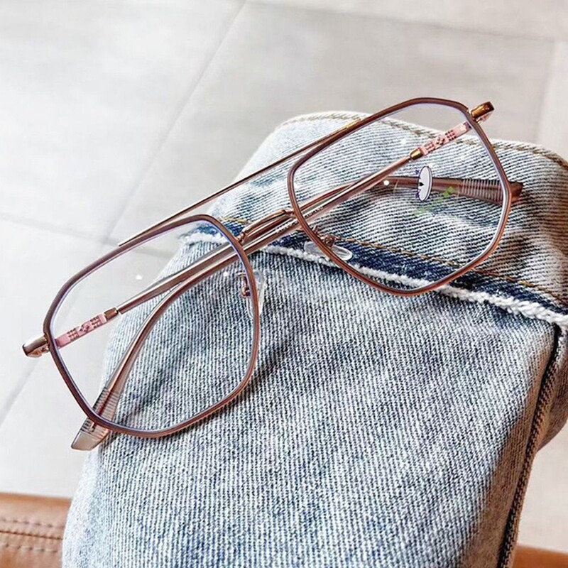 Anti-Blue Light Brilles Sievietēm Vīriešu Lielizmēra Optiskais Rāmis Acu aizsardzība Īpaši Vieglas Brilles Biroja Datorbrilles