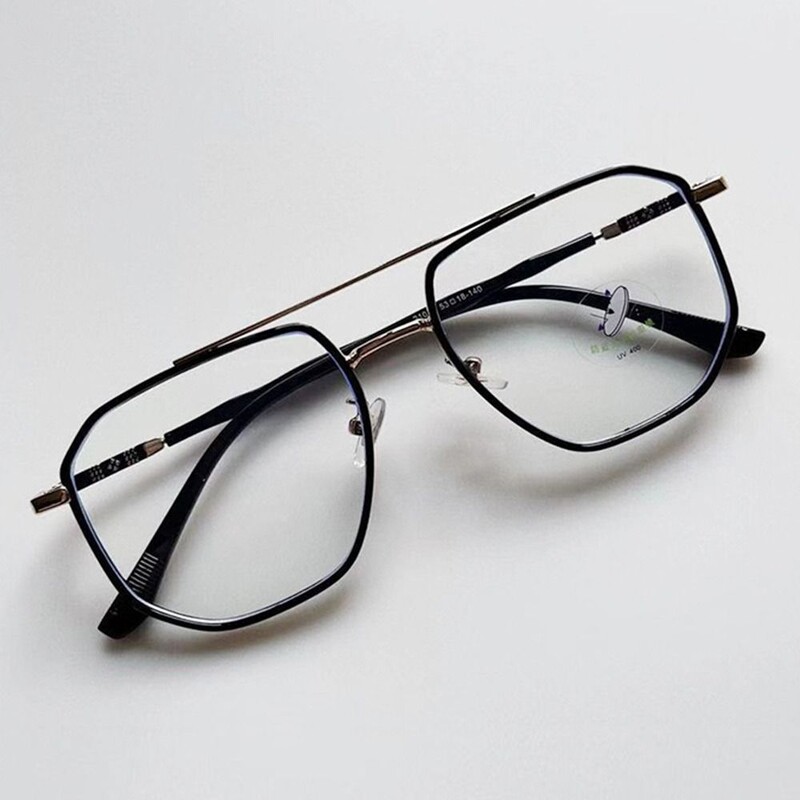 Anti-Blue Light Brilles Sievietēm Vīriešu Lielizmēra Optiskais Rāmis Acu aizsardzība Īpaši Vieglas Brilles Biroja Datorbrilles