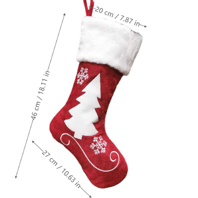 1 τεμ, Χριστουγεννιάτικες κάλτσες τσάντα δώρου, διακόσμηση σκηνής, αξεσουάρ γιορτών, προμήθειες για πάρτι γενεθλίων, διακόσμηση δωματίου, χριστουγεννιάτικο δώρο, διακόσμηση σπιτιού