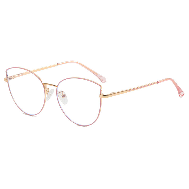 Fashion Cat Eye Anti-Blue Light Επίπεδα Γυαλιά Γυναικεία Γυαλιά Απλό Λεπτό Σκελετό Γυαλιά Διαφανή Anti Blue Light Γυαλιά υπολογιστή