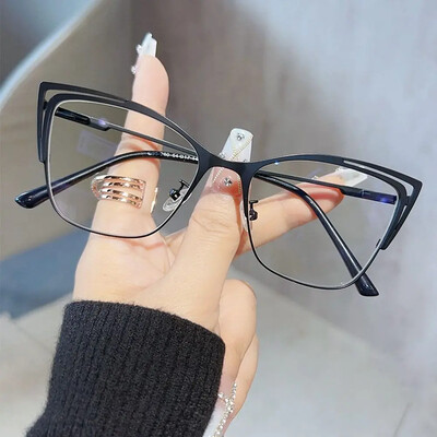 Cat Eye Anti Blue Light Szemüvegek Női Szemüvegek Optikai Szemüveg Számítógépes Szemvédő Üveg Divat Szemüvegek Számítógépes szemüveg