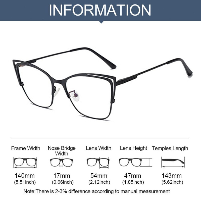 Cat Eye Anti Blue Light Szemüvegek Női Szemüvegek Optikai Szemüveg Számítógépes Szemvédő Üveg Divat Szemüvegek Számítógépes szemüveg