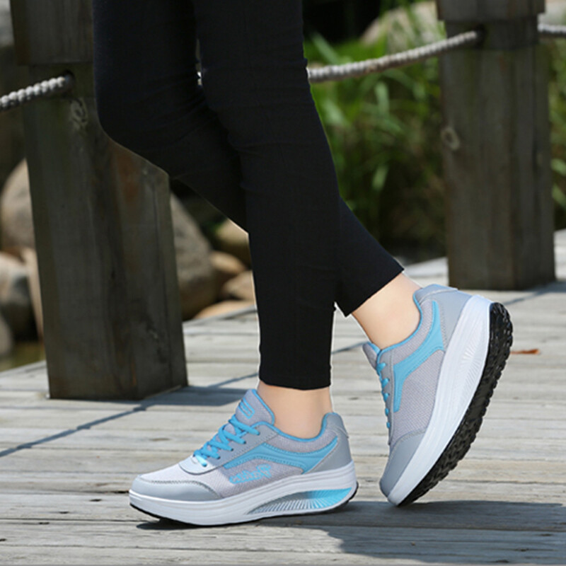 Mrežaste ženske cipele Vulkanizirane cipele Tenisice Cipele s platformom Ženske natikače Prozračne zračne Mrežaste ljuljačke Cipele Prozračne ravne cipele