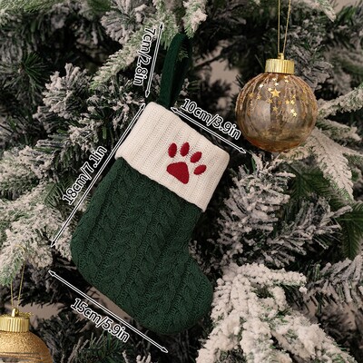 Χριστουγεννιάτικες κάλτσες 2024 Πράσινες χριστουγεννιάτικες κάλτσες πλέξιμο γράμμα νιφάδα χιονιού κάλτσες χριστουγεννιάτικο στολίδι Δώρο Δημιουργικό αλφάβητο Κάλτσες