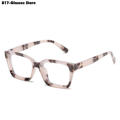 Hot Square Διαφανή Γυαλιά Anti Blue Light Γυαλιά Υπολογιστής Κινητό Τηλέφωνο Γυαλιά Επίπεδος φακός Άνετος