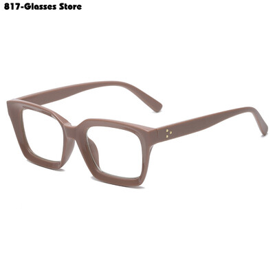 Hot Square Διαφανή Γυαλιά Anti Blue Light Γυαλιά Υπολογιστής Κινητό Τηλέφωνο Γυαλιά Επίπεδος φακός Άνετος