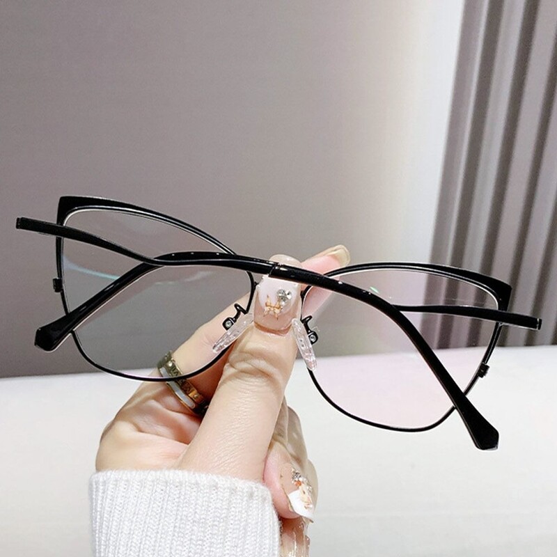 Blue Ray Blocking Anti-Blue Light Akiniai Nešiojami Akių Apsauginiai Akiniai Ultralengvi Rėmeliai Akiniai Metaliniai Kvadratiniai Akiniai Biuras