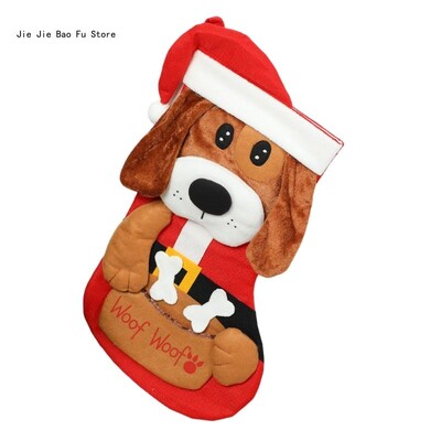 E8BD Μαλακή και ανθεκτική χριστουγεννιάτικη κάλτσα Όμορφες γάτες Κέντημα Χριστουγεννιάτικη κάλτσα Άνετες γιορτινές κάλτσες διακόσμηση