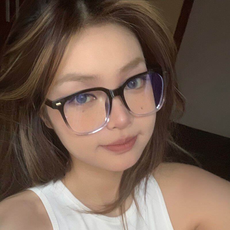2023. aasta ümmargused prillid, läbipaistvad arvutiprillid, raam, naised, sinised, valgust blokeerivad prillid, optilised prillid, prillid