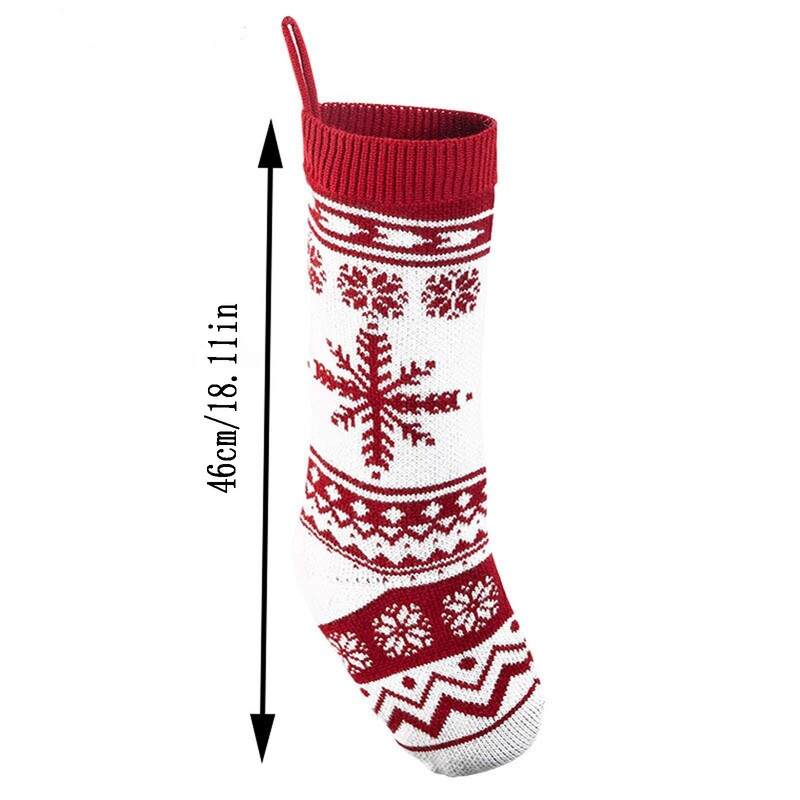 Νέες χριστουγεννιάτικες διακοσμήσεις 2024 Κεντημένες κάλτσες Τσάντες δώρου Χριστουγεννιάτικες κάλτσες ρούχων Κάλτσες διακόσμηση σπιτιού Μενταγιόν