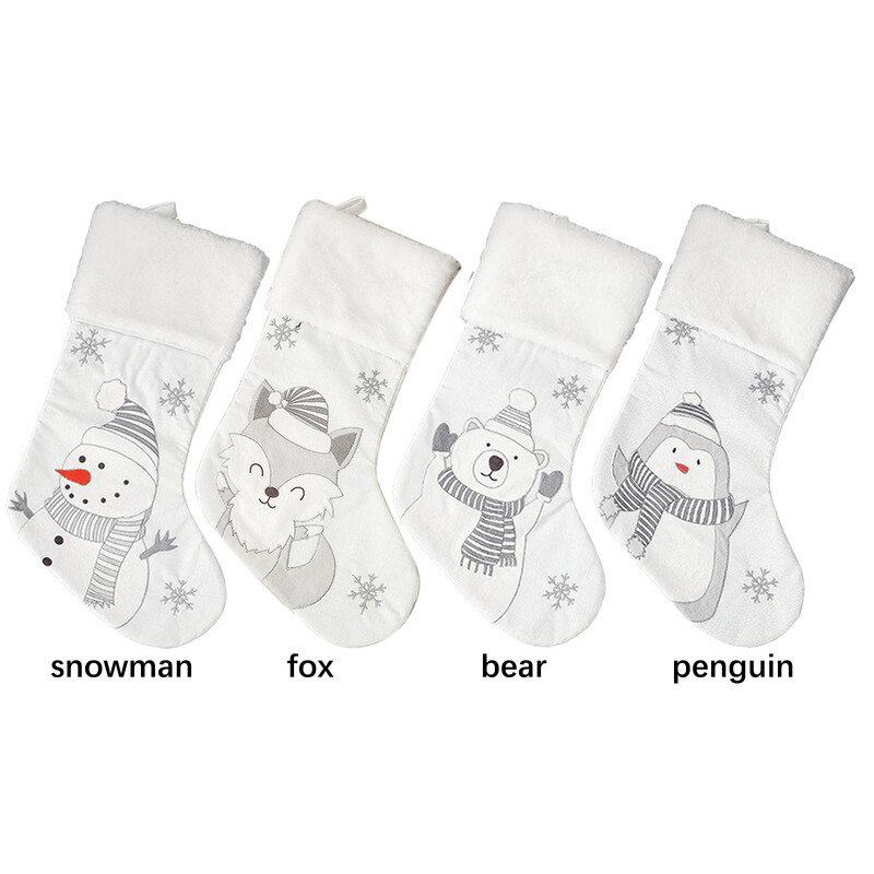 Χριστουγεννιάτικες κάλτσες Διακόσμηση σπιτιού Natal Noel Τζάκι Πρωτοχρονιά 2025 Πάρτι Santa Sack