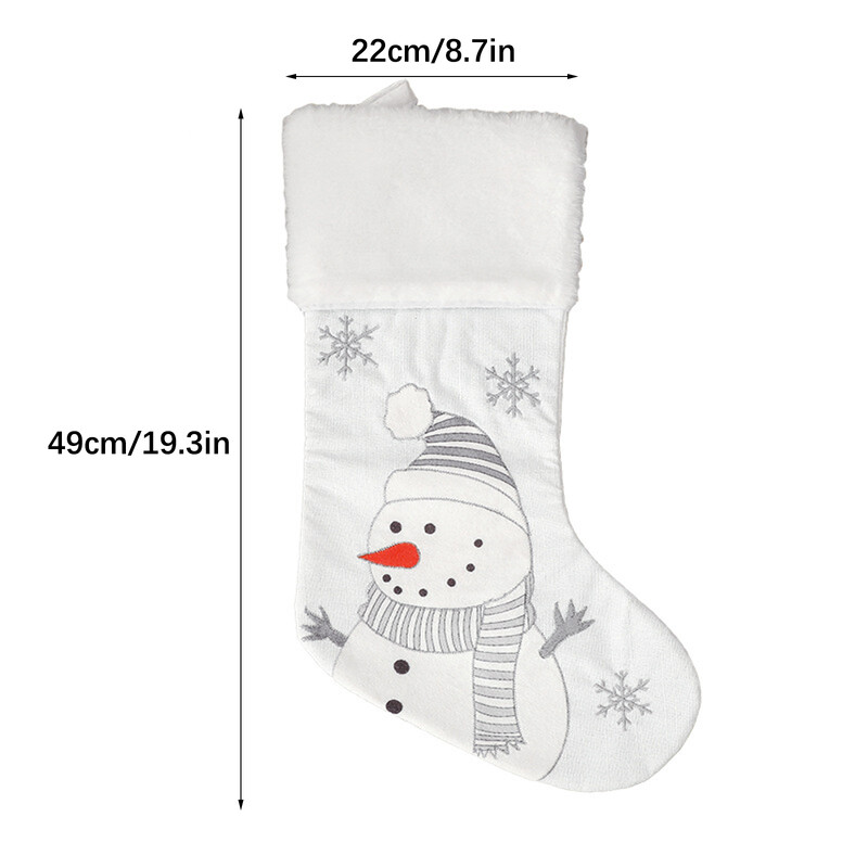 Χριστουγεννιάτικες κάλτσες Διακόσμηση σπιτιού Natal Noel Τζάκι Πρωτοχρονιά 2025 Πάρτι Santa Sack