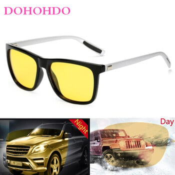 Polarized Ανδρικά Γυναικεία γυαλιά ηλίου Night Vision Drive Yellow Lens Vintage τετράγωνα Ανδρικά Γυναικεία γυαλιά ηλίου για άνδρες Υψηλής ποιότητας UV400