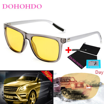 Polarized Ανδρικά Γυναικεία γυαλιά ηλίου Night Vision Drive Yellow Lens Vintage τετράγωνα Ανδρικά Γυναικεία γυαλιά ηλίου για άνδρες Υψηλής ποιότητας UV400