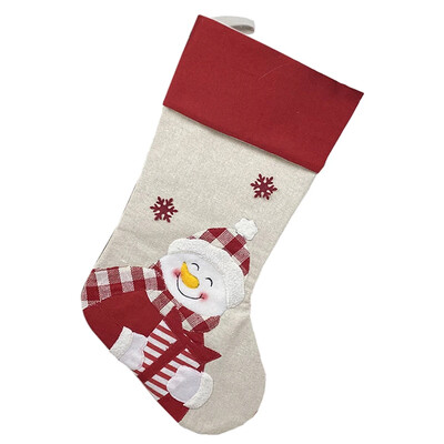 Χριστουγεννιάτικες κάλτσες Χαριτωμένο Άγιος Βασίλης Άλκη Χιονάνθρωπος Τσάντα δώρου Δάσος Μπότες κούκλας γέρος Αρχική Χριστουγεννιάτικα αξεσουάρ για πάρτι τζάκι