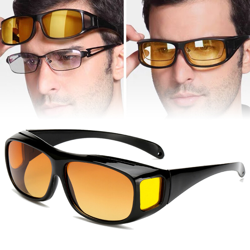 Automobilių naktinio matymo akiniai vairavimo akiniai Apsauginiai akiniai nuo akinimo ir UV vairavimo akiniai nuo saulės Vairuotojai Akiniai Automobilių salono priedai