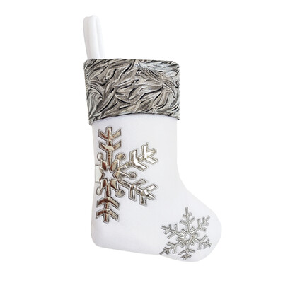 Χριστουγεννιάτικες κάλτσες Silverscape, Κλασικές Χριστουγεννιάτικες κάλτσες Santa, Reindeer και XmasTree για διακόσμηση οικογενειακού πάρτι