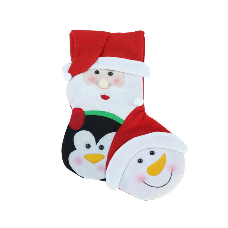 Sniegavīrs Ziemassvētku vecītis Piparkūku vīriņš Dāvanas Zeķes Bērniem Ziemassvētku Dāvanas Soma Mājas Restorāns Ziemassvētku eglītes dekors