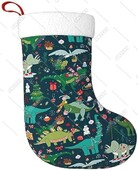 Kalėdinės dinozaurų kojinės, dinozaurų kojinės personalizuotos kalėdinės kojinės Kalėdų papuošimai vakarėlių šeimai