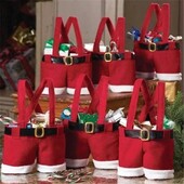 Χριστουγεννιάτικες τσάντες για δώρο γάμου 1 τεμ