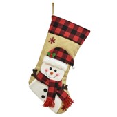 Buffalo καρό χριστουγεννιάτικες κάλτσες Red & Black Buffalo Χριστουγεννιάτικες κάλτσες Διακόσμηση Cute Gnome χαρακτήρας κάλτσες Χριστουγεννιάτικη διακόσμηση