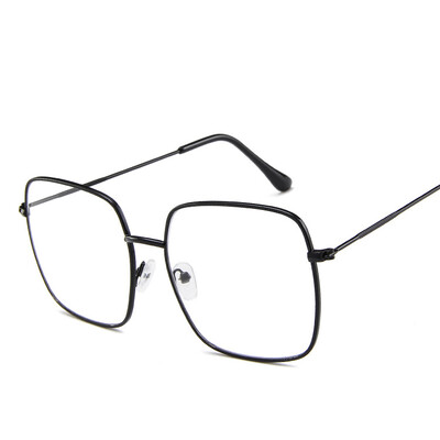 Vintažiniai negabaritinių atspalvių moteriški akiniai nuo saulės Madingi metaliniai kvadratiniai lydinio rėmeliai akiniai nuo saulės Moteriški Retro akiniai nuo saulės Oculos Feminino