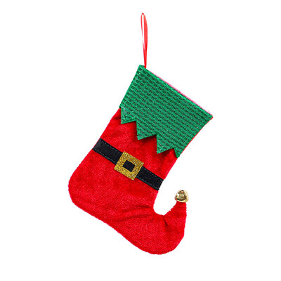 Χριστουγεννιάτικες κάλτσες Elk Κάλτσες Μπισκότο καραμέλα Δώρα Τσάντες Χριστουγεννιάτικο δέντρο κρεμαστό κρεμαστό στολίδια Πρωτοχρονιάτικο Navidad Party Διακόσμηση σπιτιού