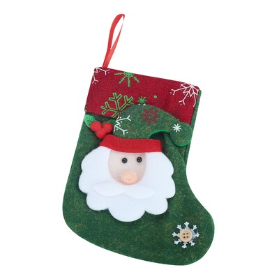 „Pasidaryk pats“ Kalėdų eglutės pakabinamas pakabuko papuošimas namams Naujųjų metų dekoras Kalėdų blizgučiai Kojinės Papuošalai Saldainiai Dovanos Sandėliavimo Maišelis