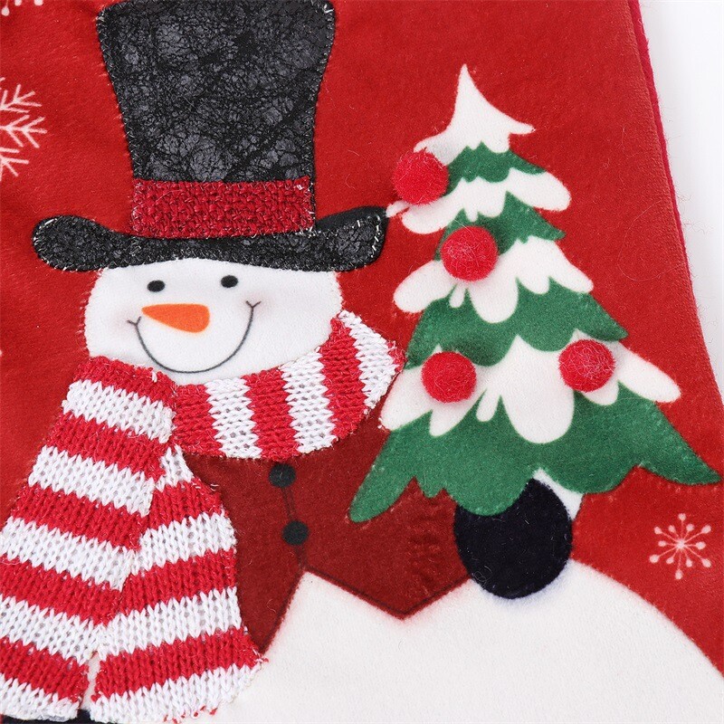 Χριστουγεννιάτικη κάλτσα Personalized Gnome Ζευγάρι Άγιος Βασίλης με τσάντες από καρό ύφασμα τσάντες δώρου Γιορτινό τζάκι Διακοσμήσεις για κρεμαστό πάρτι