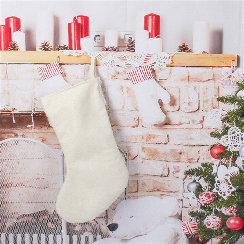 Ziemassvētku sniegavīrs Ziemassvētku vecīša zeķes Personalizētas piekarināmas rotas Dekoratīvas zeķes mājas ģimenes brīvdienām