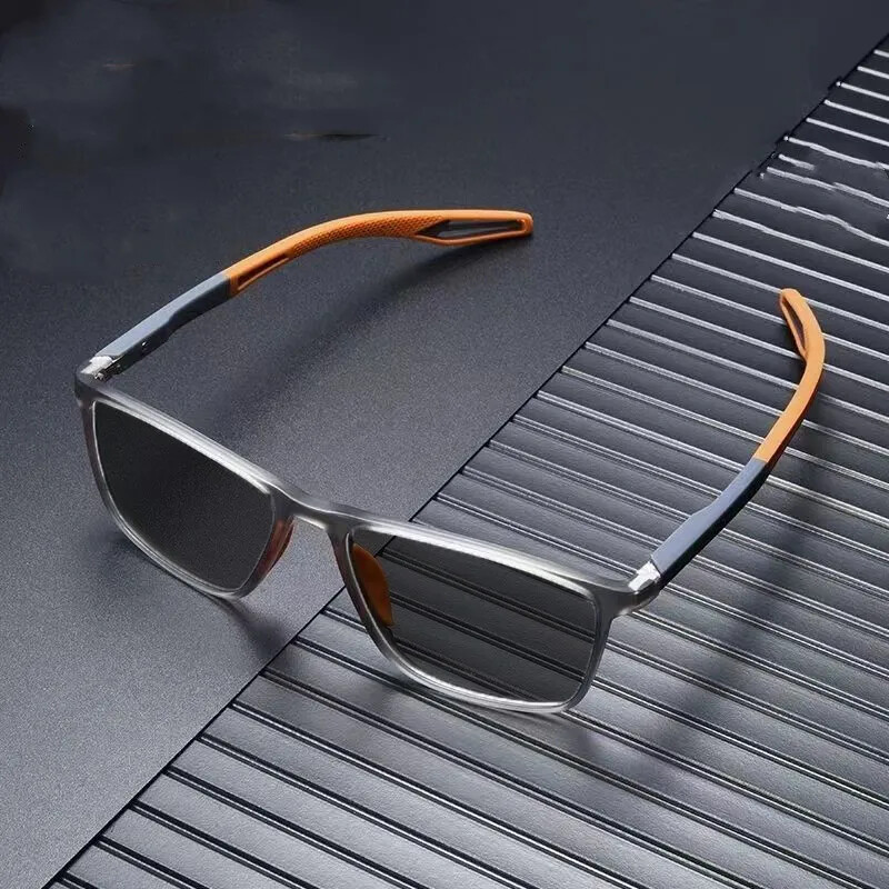 Vyrai Moteriški sportiniai akiniai nuo saulės kvadratiniai TR90 rėmeliai akiniai nuo saulės Akiniai Vintažiniai lankstūs jojimo akiniai šešėliai akiniai UV400