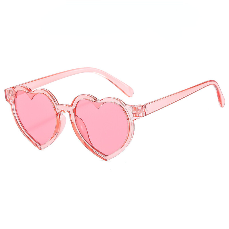 Madingi Širdelės formos Vaikiški akiniai nuo saulės Klasikiniai Mieli Vasariniai Akiniai nuo saulės Mergaitėms Berniukai Akiniai nuo saulės UV400 Akiniai kūdikių šešėliai Akiniai