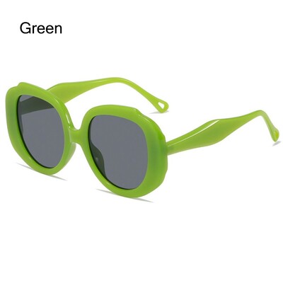 2023 Νέα vintage γυναικεία γυαλιά ηλίου Κλασικά υπερμεγέθη στρογγυλά γυαλιά ηλίου Hot pink αποχρώσεις Μοντέρνα γυαλιά