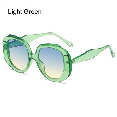 2023 Νέα vintage γυναικεία γυαλιά ηλίου Κλασικά υπερμεγέθη στρογγυλά γυαλιά ηλίου Hot pink αποχρώσεις Μοντέρνα γυαλιά