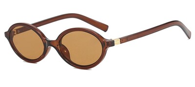 Aranyos kis keretes ovális női napszemüvegek szexi leopárd retro luxus napszemüvegek női divatárnyékolók Trendek szemüvegek egyediek