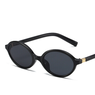 Aranyos kis keretes ovális női napszemüvegek szexi leopárd retro luxus napszemüvegek női divatárnyékolók Trendek szemüvegek egyediek