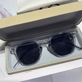 Retro kvadrātveida saulesbrilles sievietēm vīriešiem Pilna maza rāmja saulesbrilles sievietēm Koreja Ins Trend Designer Shades Outdoor Sieviešu brilles