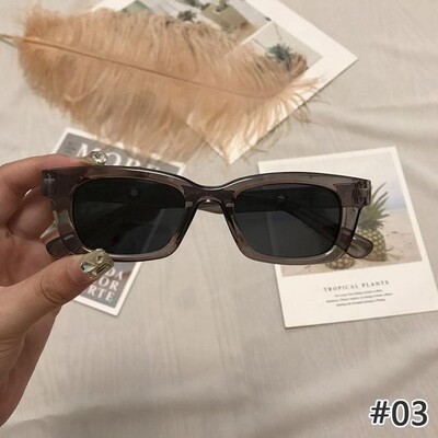 Maži kvadratiniai akiniai nuo saulės Moteriški Vyriški Stilingi stačiakampiai Akiniai nuo saulės Madingi Prekės ženklo Dizainas UV400 Atspalviai Kelioniniai akiniai 2025 m.