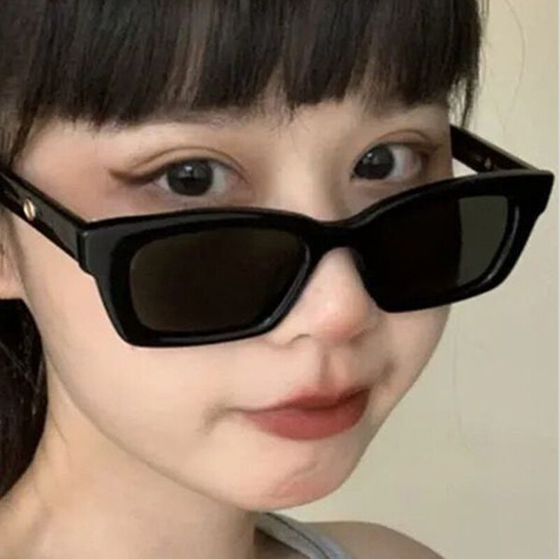 Maži kvadratiniai akiniai nuo saulės Moteriški Vyriški Stilingi stačiakampiai Akiniai nuo saulės Madingi Prekės ženklo Dizainas UV400 Atspalviai Kelioniniai akiniai 2025 m.