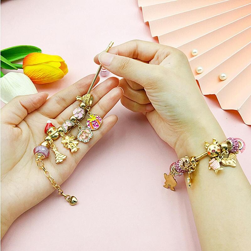 Kalėdų atgalinio skaičiavimo kalendorius Advento kalendorius Mergaitėms Kalėdų dovanos Advento kalendorius 2023 m. Vaikams 24 dienų Kalėdinės apyrankės dovanos