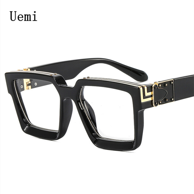 Τετράγωνα γυαλιά ηλίου νέας επωνυμίας μόδας για γυναίκες Ανδρικά πολυτελή κορυφαία ποιότητα Vintage Clear Frame Γυαλιά ηλίου Ins Trending UV400