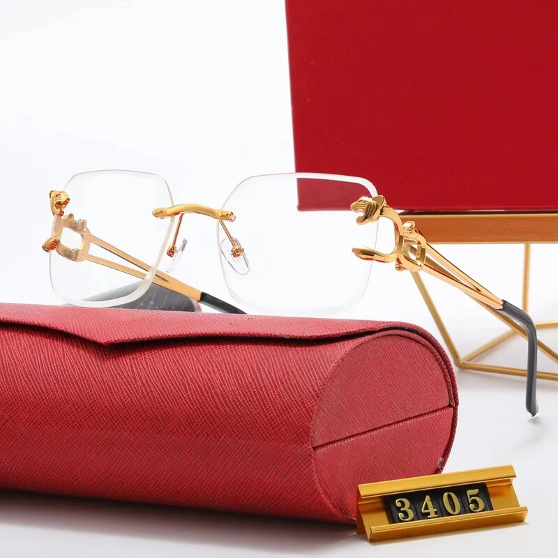 Kaijia berėmiai akiniai nuo saulės Amazon Leopard Head Metaliniai lauko akiniai nuo saulės Universalūs akiniai motociklams balaklavų vamzdžiams