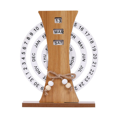 Besisukantis nuolatinis stalinis kalendorius su kūrybišku mėnulio/dangaus rato/kastuvo formos dizainu, tinkantis Kalėdų padėkos dienai