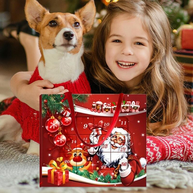 Βραχιόλι Advent Calendar 2024 Advent Calendar Κιτ κατασκευής βραχιολιών Χριστουγεννιάτικα κοσμήματα Κιτ κατασκευής 24 ημερών Ημερολόγιο αντίστροφης μέτρησης για